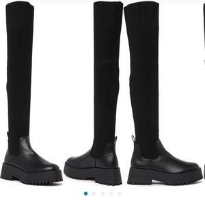 Steve Madden Scoop Knot over the knee boot